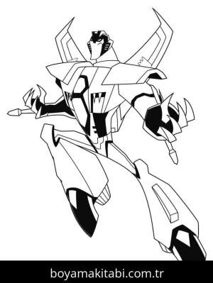 Transformers boyama sayfası – yaratıcılık, eğlenceli etkinlik
