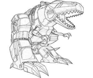 Transformers boyama sayfası, Transformers coloring page, Transformers’da Dinobot Çizimi, 