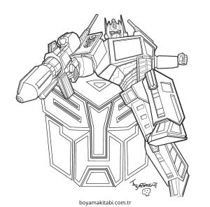 Transformers boyama sayfası – ücretsiz yazdır, boyama etkinliği