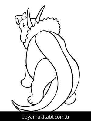 Triceratops Boyama