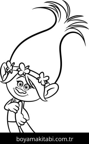 Troller boyama sayfası – boyama çalışması, yaratıcılığı geliştirir