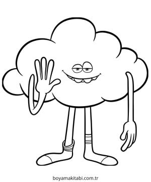 Trolls boyama sayfası – sanatsal çalışma, çocuklar için