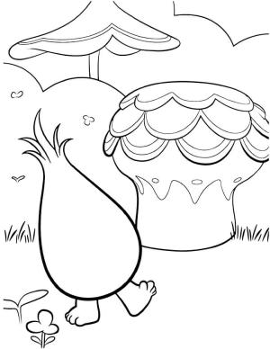 Trolls boyama sayfası,  coloring page, Troller Fuzzbert, 