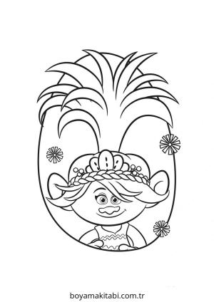 Trolls boyama sayfası – yaratıcılığı geliştirir, keyifli zaman