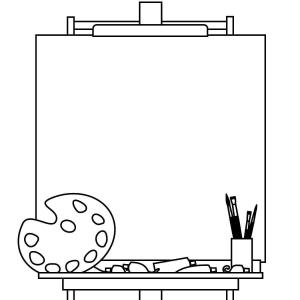 Tuval boyama sayfası,  coloring page, Çevrimiçi Tuval, 