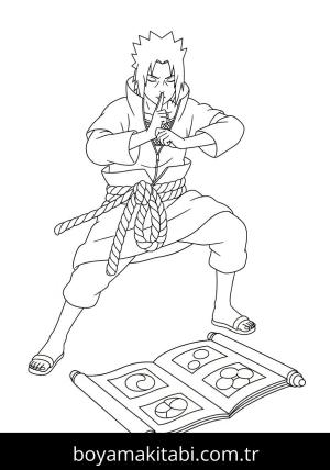 Uchiha Sasuke boyama sayfası 48520,  coloring page, 