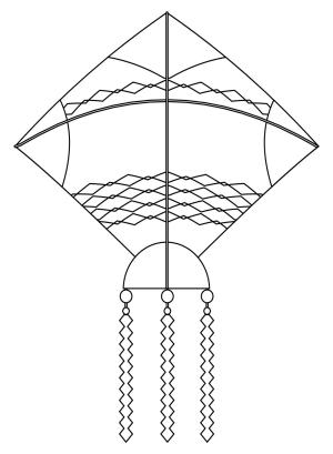 Uçurtma boyama sayfası,  coloring page, , Kite Color Sheets
