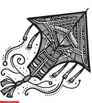 Uçurtma boyama sayfası, coloring page, ,