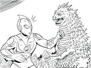 Ultraman boyama sayfası,  coloring page, Ultraman Canavara Karşı, 