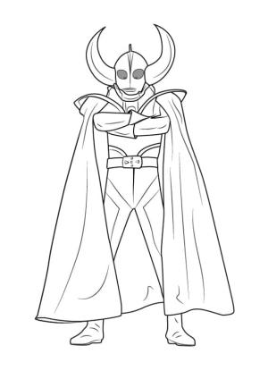 Ultraman boyama sayfası,  coloring page, Ultraman’ın Serbest Çizimi, 