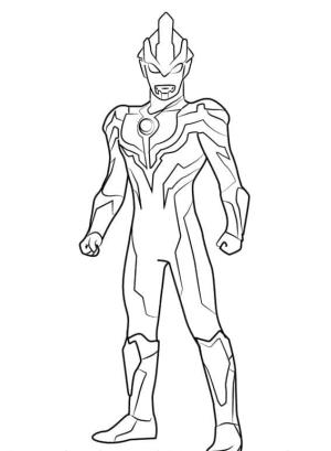 Ultraman boyama sayfası,  coloring page, Ultraman Ginga, 