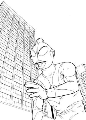 Ultraman boyama sayfası,  coloring page, Çocuklar İçin Yazdırılabilir Ultraman, 