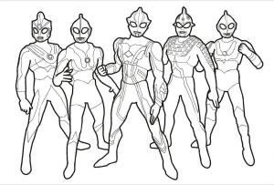 Ultraman boyama sayfası,  coloring page, Ultraman 12, 