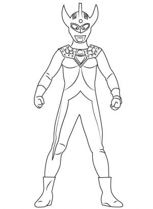 Ultraman boyama sayfası,  coloring page, Ultraman Taro, 