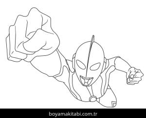 Ultraman boyama sayfası – ücretsiz yazdır, boyama etkinliği