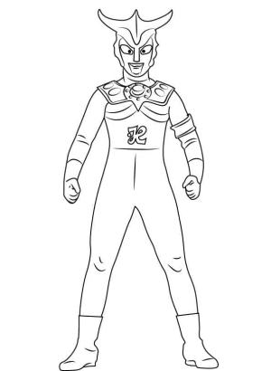 Ultraman boyama sayfası,  coloring page, Ultraman King, 