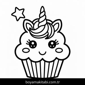 Unicorn boyama sayfası – yaratıcılığı geliştirir, keyifli zaman