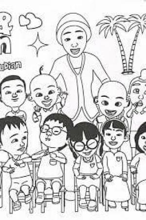 Upin Ve Ipin boyama sayfası,  coloring page, Upin ve Ipin Sınıfı, 