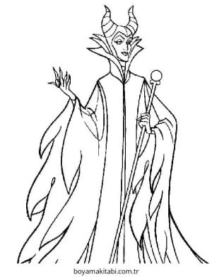 Uyuyan Güzel boyama sayfası – yaratıcılık, eğlenceli etkinlik