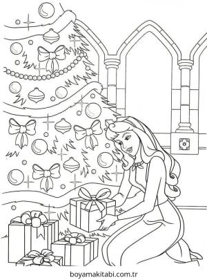 Uyuyan Güzel boyama sayfası – ücretsiz yazdır, boyama etkinliği