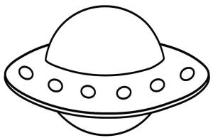 Uzay Aracı boyama sayfası,  coloring page, UFO, 