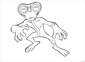 Uzaylılar boyama sayfası,  coloring page, Ben 10 Uzaylılar, 