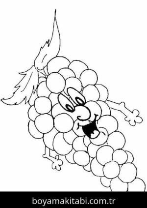 Üzümler Boyama