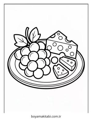 Üzümler Boyama