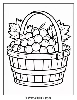 Üzümler Boyama