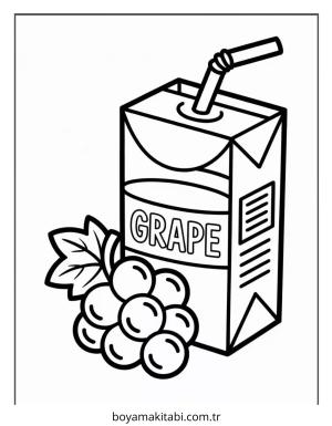 Üzümler Boyama