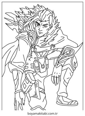 Valorant boyama sayfası – yaratıcılık, eğlenceli etkinlik
