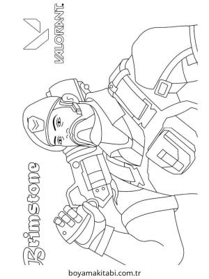 Valorant Boyama Sayfaları