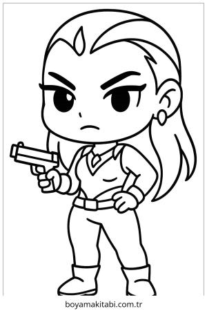 Valorant boyama sayfası – yaratıcılığı geliştirir, keyifli zaman