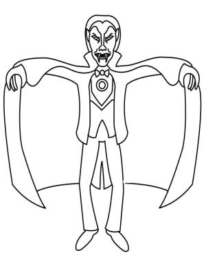 Vampir boyama sayfası,  coloring page, Vampir 3, 