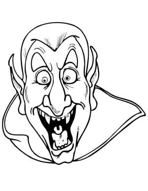 Vampir boyama sayfası,  coloring page, Büyük Vampir, 