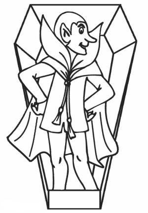 Vampir boyama sayfası,  coloring page, Vampir 6, 