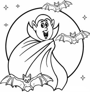 Vampir boyama sayfası,  coloring page, Cadılar Bayramı Vampiri, 