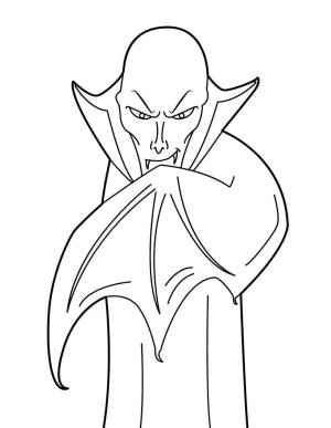 Vampir boyama sayfası,  coloring page, Vampir 2, 