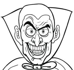 Vampir boyama sayfası,  coloring page, Eski Vampir, 