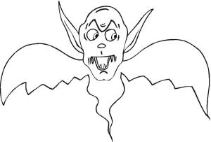 Vampir boyama sayfası,  coloring page, Vampir Hayalet, 