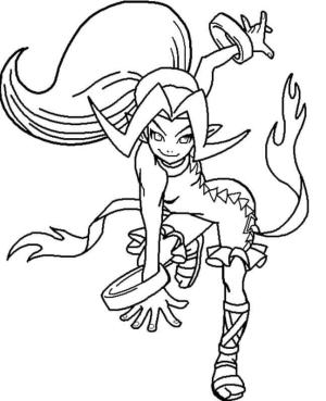 Vampir boyama sayfası,  coloring page, Anime Vampir, 