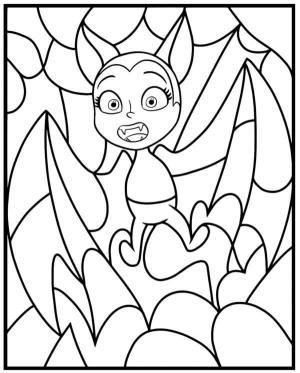 Vampirina boyama sayfası,  coloring page, Bat Vee Her Şeyin İçindedir, 