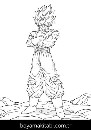 Vegito boyama sayfası 48536,  coloring page, 