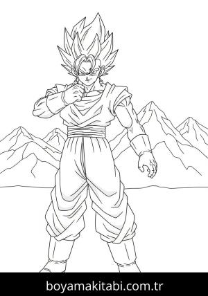 Vegito boyama sayfası 48547,  coloring page, 