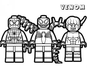 Venom boyama sayfası,  coloring page, Lego Venom, 