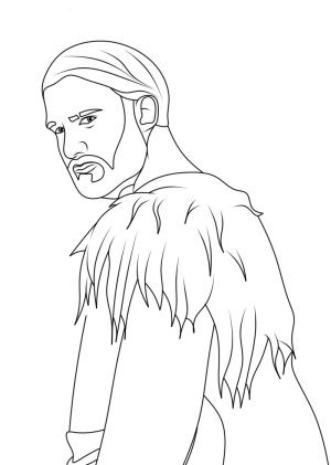 Vikingler boyama sayfası,  coloring page, Viking Rollo boyama sayfası, 