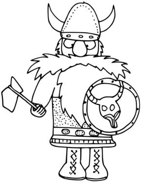 Vikingler boyama sayfası,  coloring page, renk viking, 