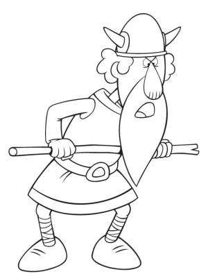 Vikingler boyama sayfası,  coloring page, eski viking, 