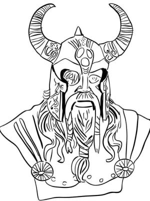 Vikingler boyama sayfası,  coloring page, Adaçayı, 