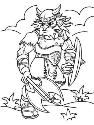 Vikingler boyama sayfası,  coloring page, Gerçek dışarı., 